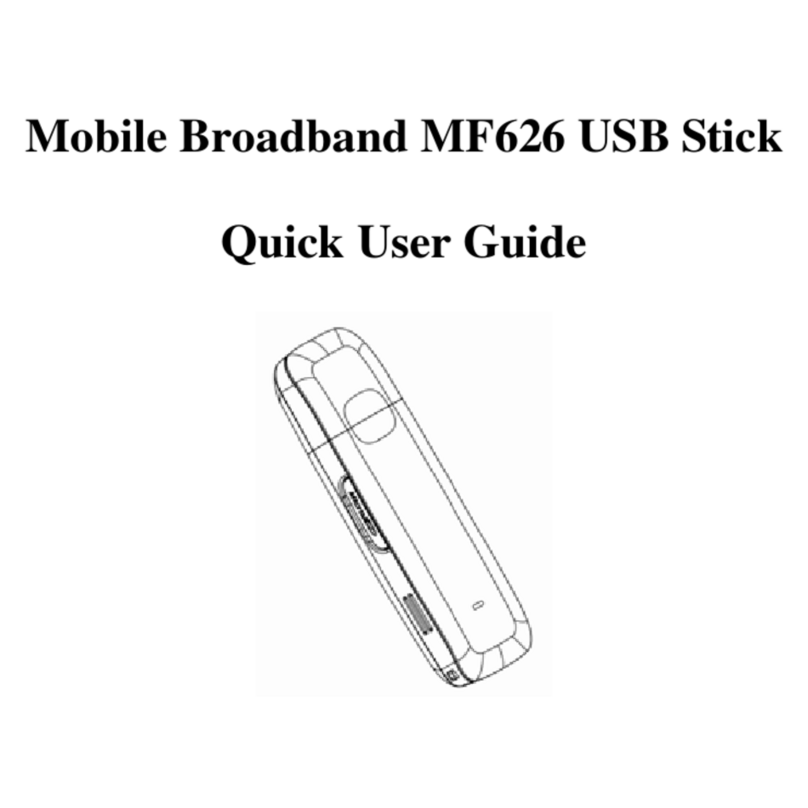 StarHub MF626 Instruction manual