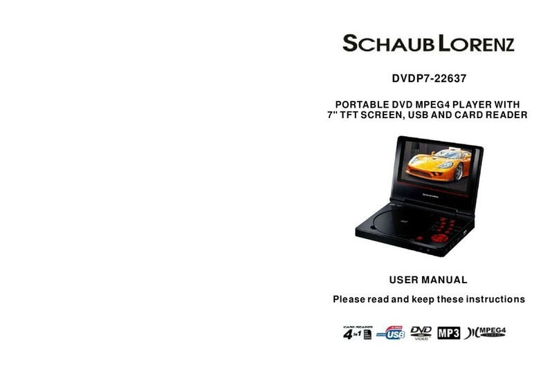 Schaub Lorenz DVDP7-22637 user manual