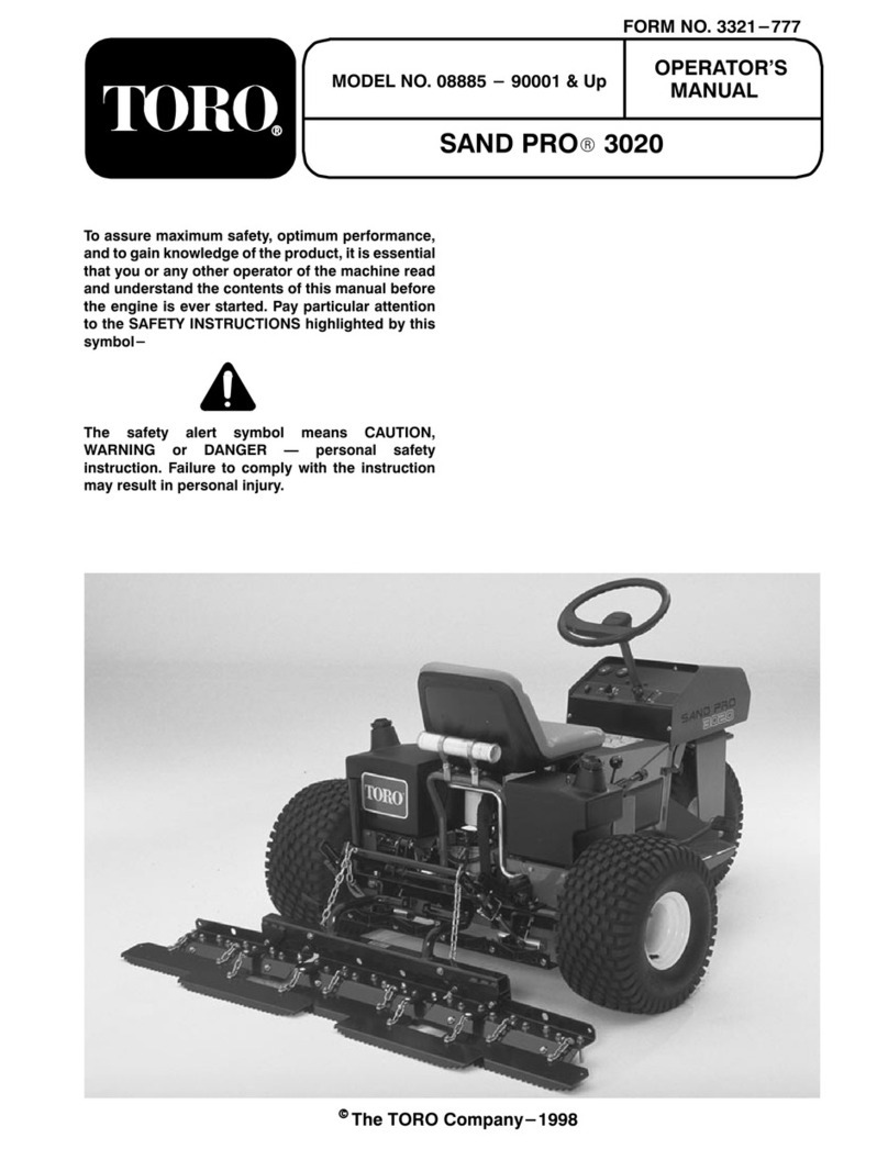 Toro 08885 User manual