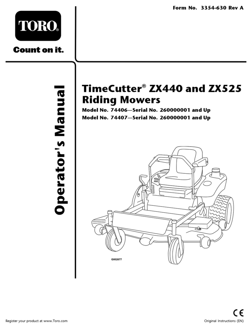 Toro 74406 User manual Toro 74406 User manual