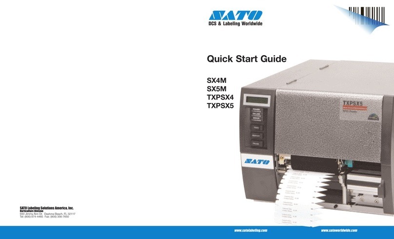 SATO SX4M User manual