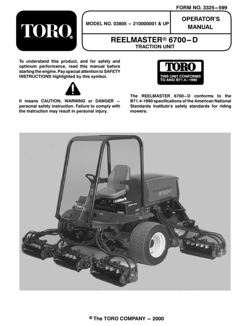 Toro 03805 User manual