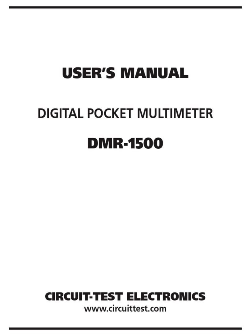 Circuit-test DMR-1500 user manual
