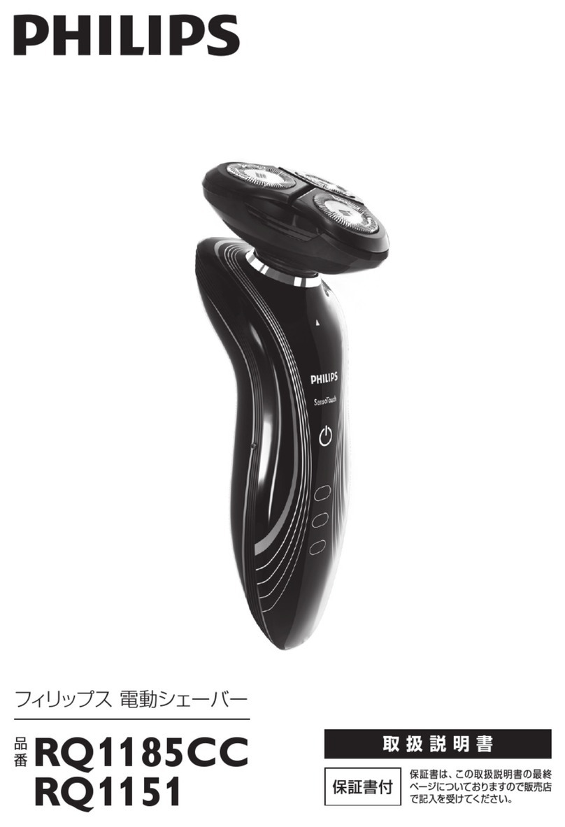Philips RQ119x User manual