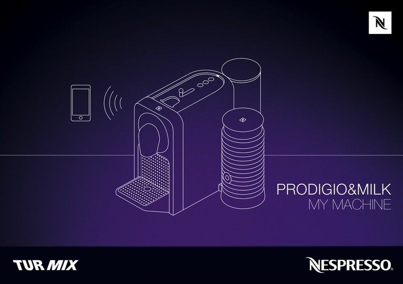 Nespresso PRODIGIO&MILK instruction manual