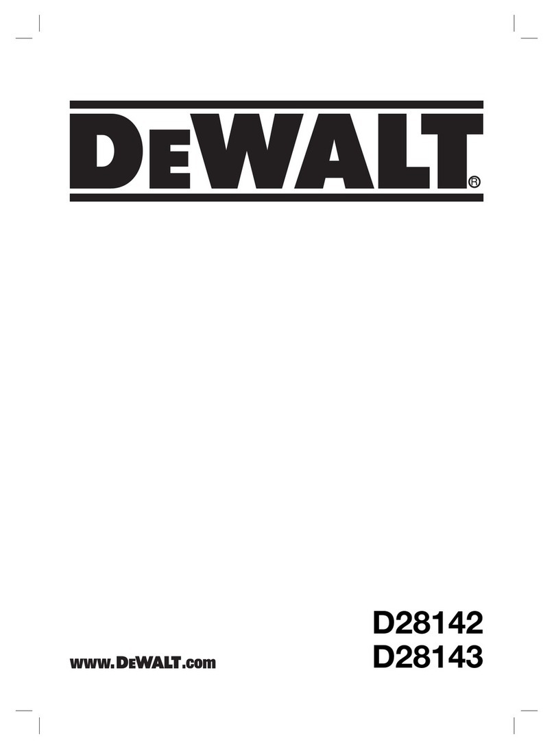 DeWalt D28142 Original instructions