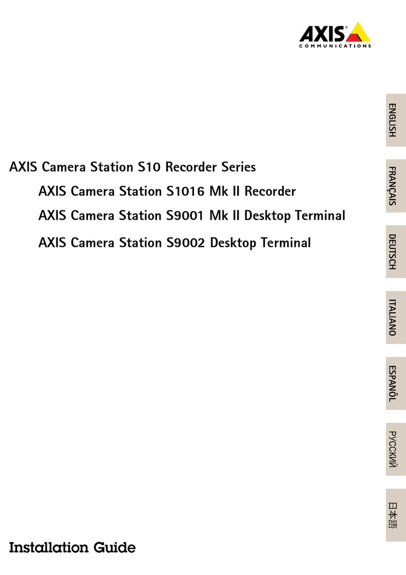 Axis S10 Series installation guide