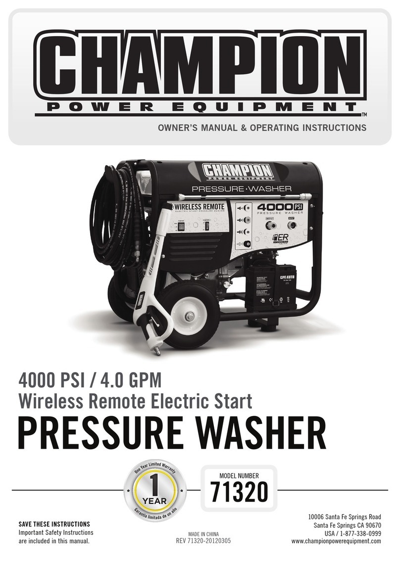 Champion Power Equipment 71320 Owner's Manual and Operating Instructions
