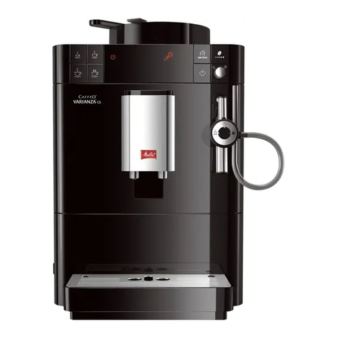 Melitta Caffeo Passione User manual