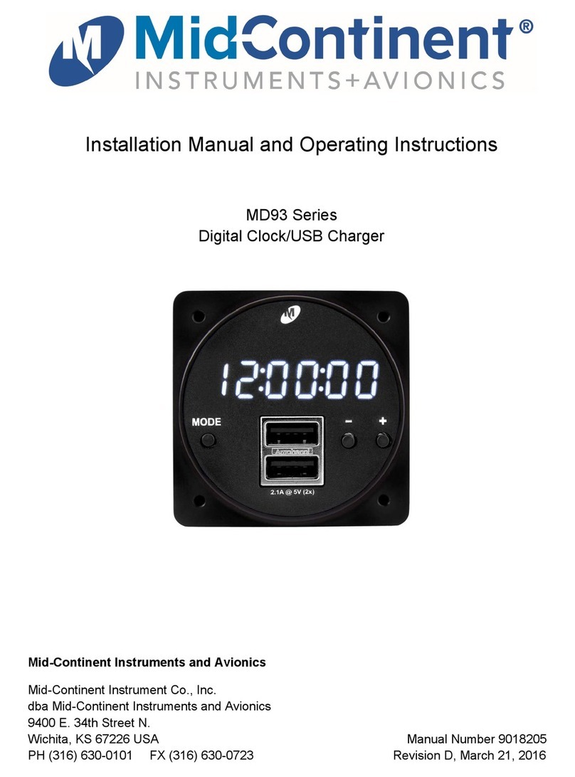 Midcontinent MD93 Series Installation manual and operating instructions