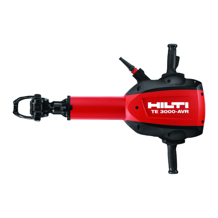 Hilti TE 3000-AVR User manual