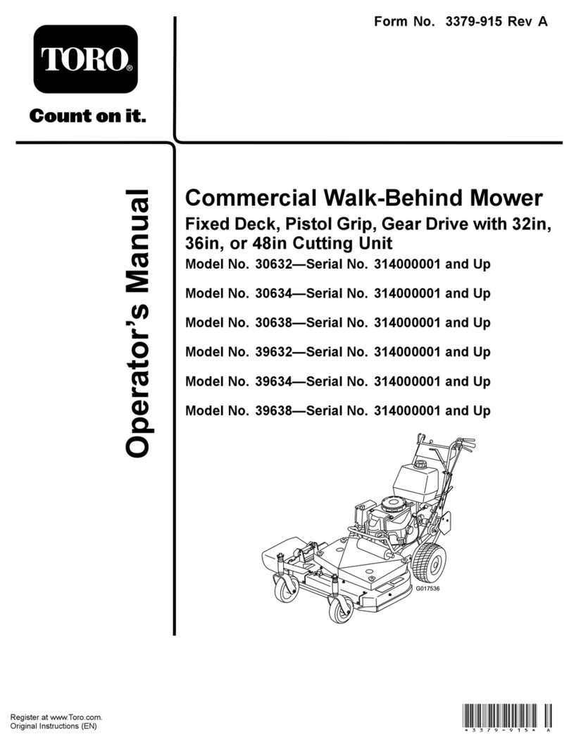 Toro 30632 Operator's manual