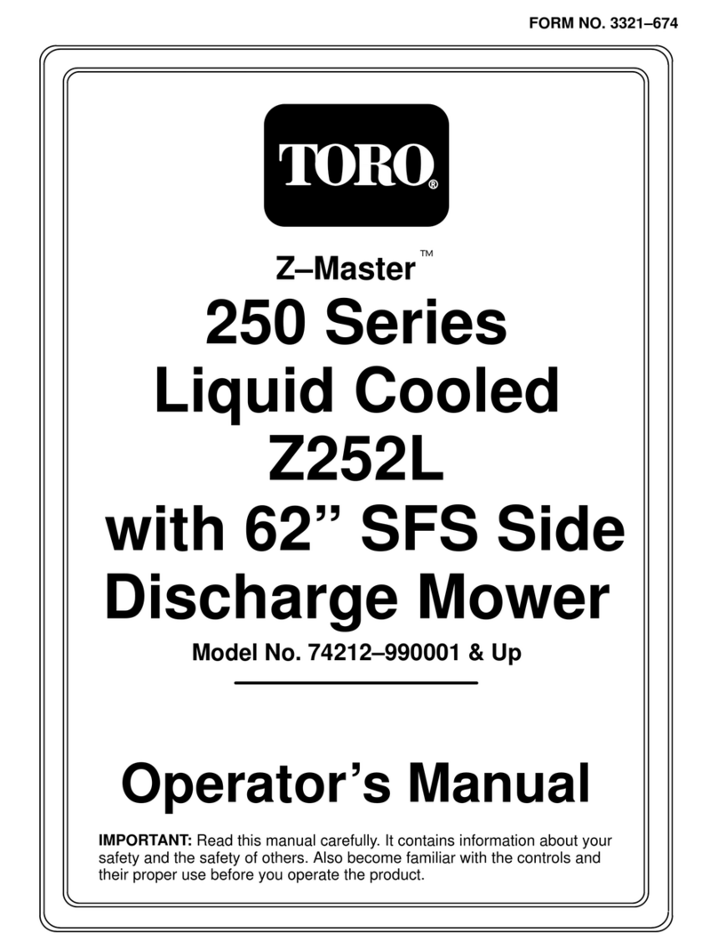 Toro 74212 User manual Toro 74212 User manual