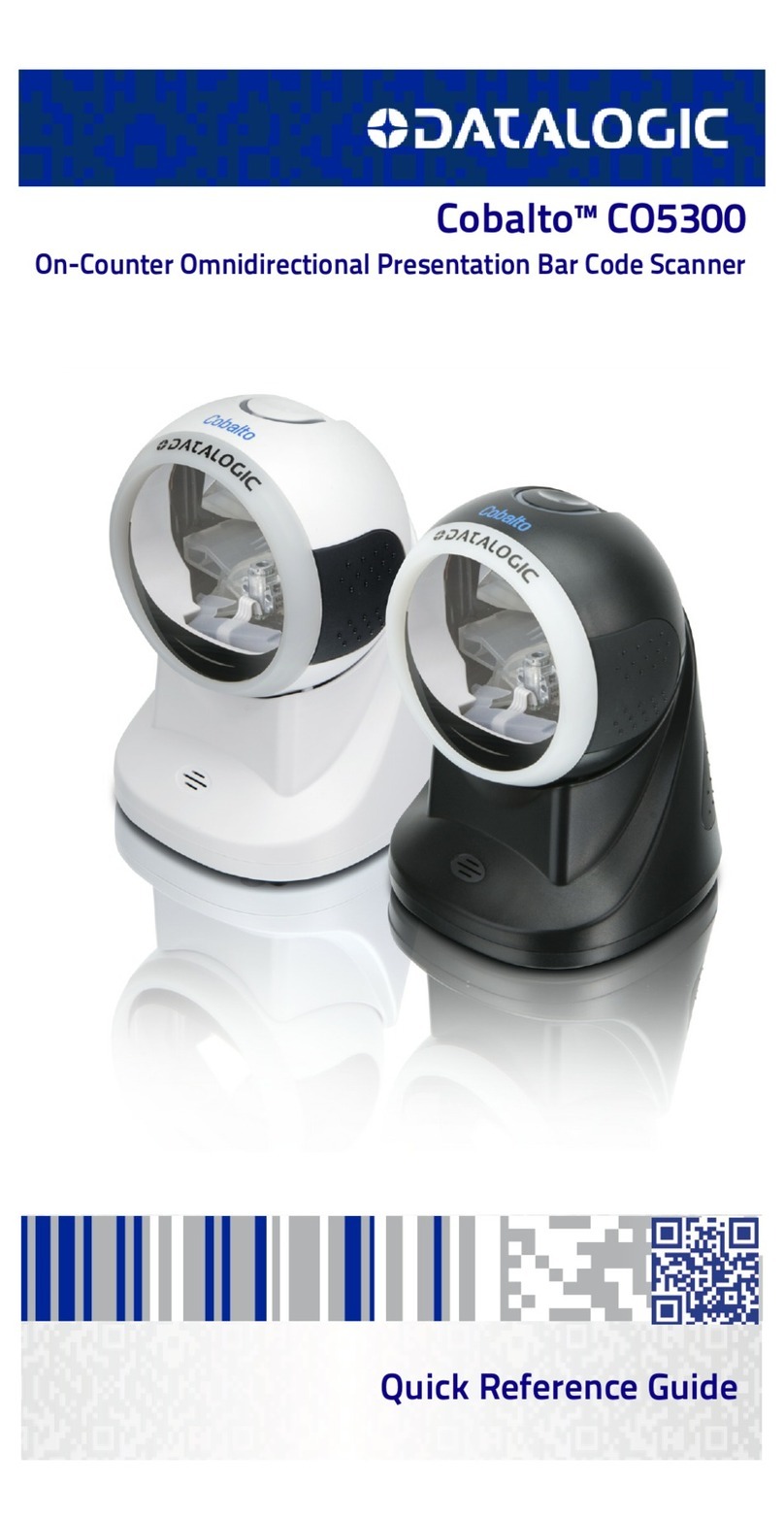 Datalogic Cobalto CO5300 Quick reference guide