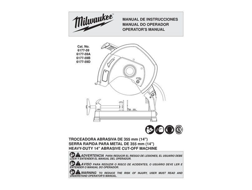 Milwaukee 6177-59 Operator's manual