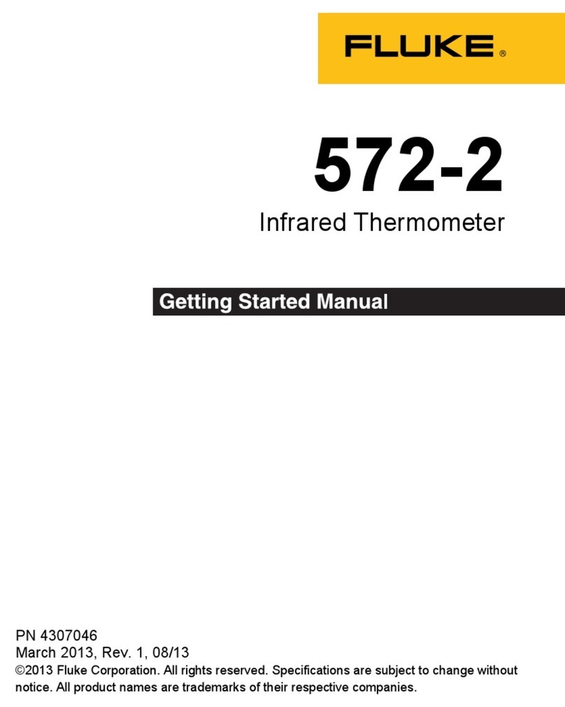 Fluke 572-2 Parts list manual