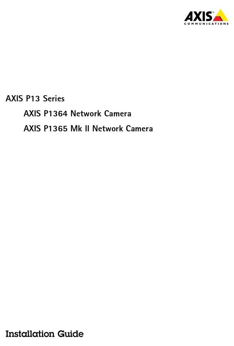 Axis P13 Series installation guide