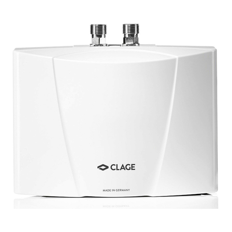 clage M 3..7-O User manual