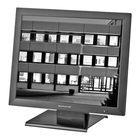 Monacor TFT-1904LED User manual