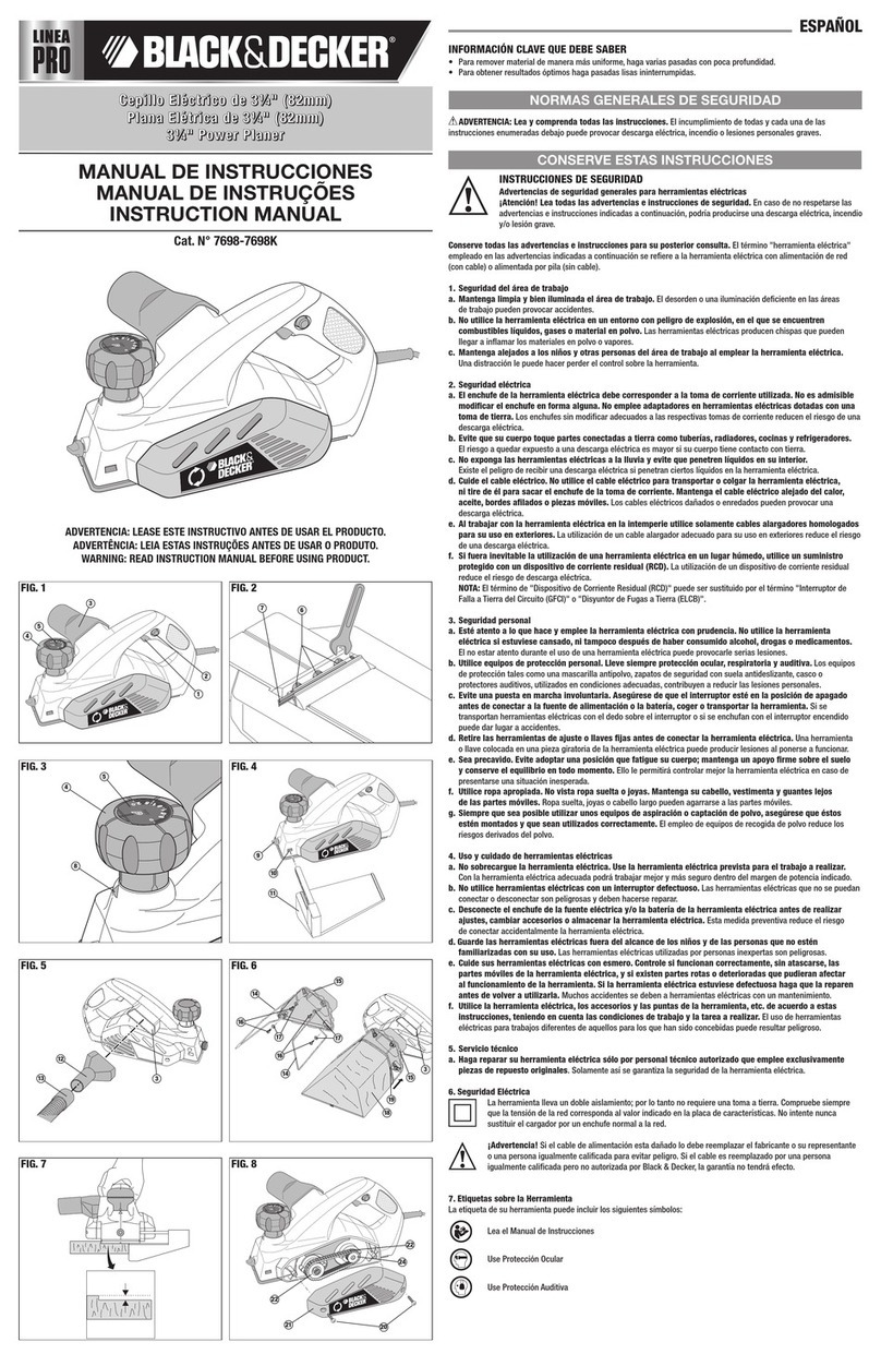 Black & Decker 7698 instruction manual