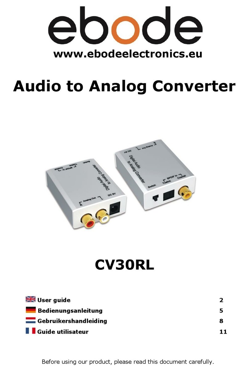 Ebode CV30RL user guide