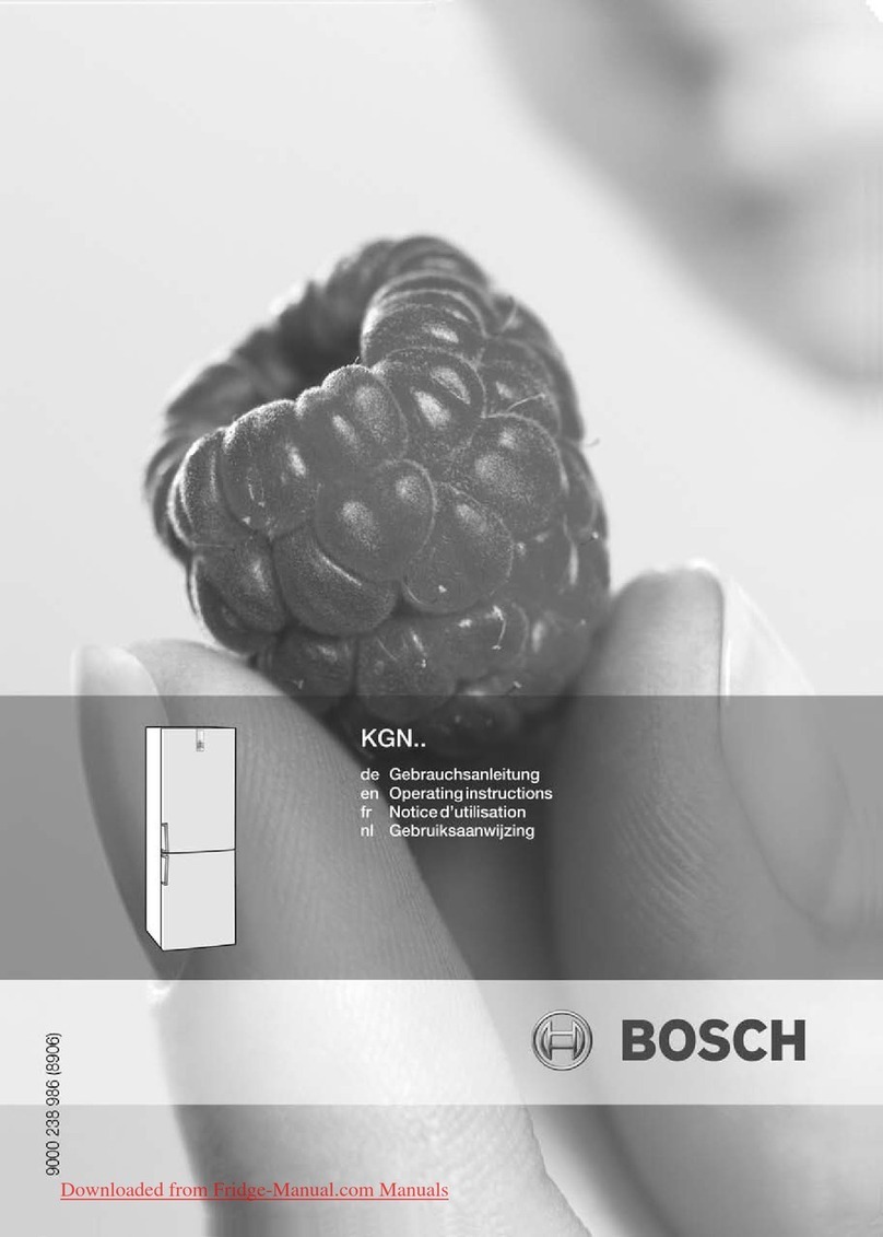 Bosch KGN 39P90 Operating instructions & user guide