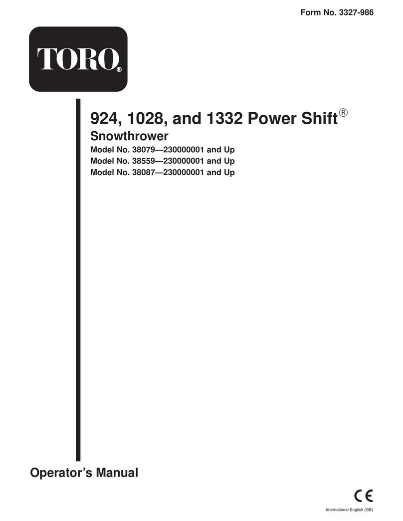 Toro 38079 User manual