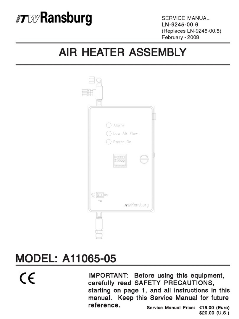 ITW A11065-05 Service manual