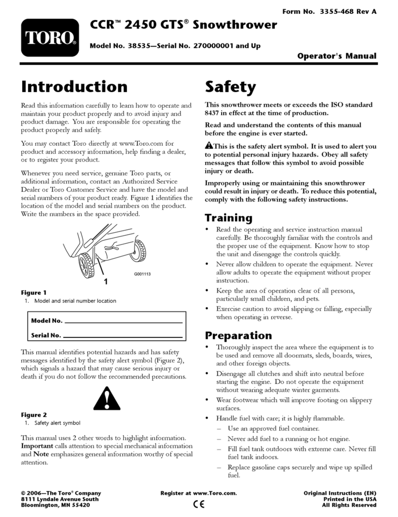 Toro 38535 Operator's manual