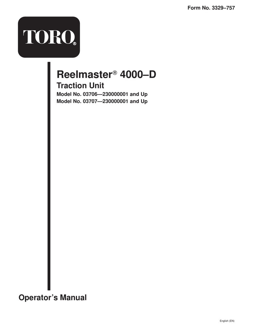Toro 3706 Operator's manual
