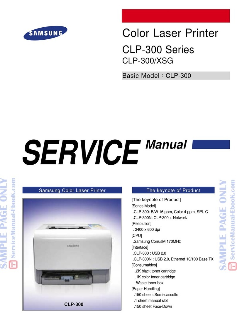 Samsung CLP-300 User manual