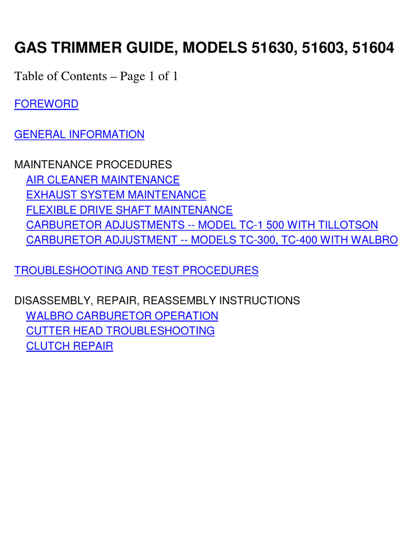 Toro 51603 Operating instructions