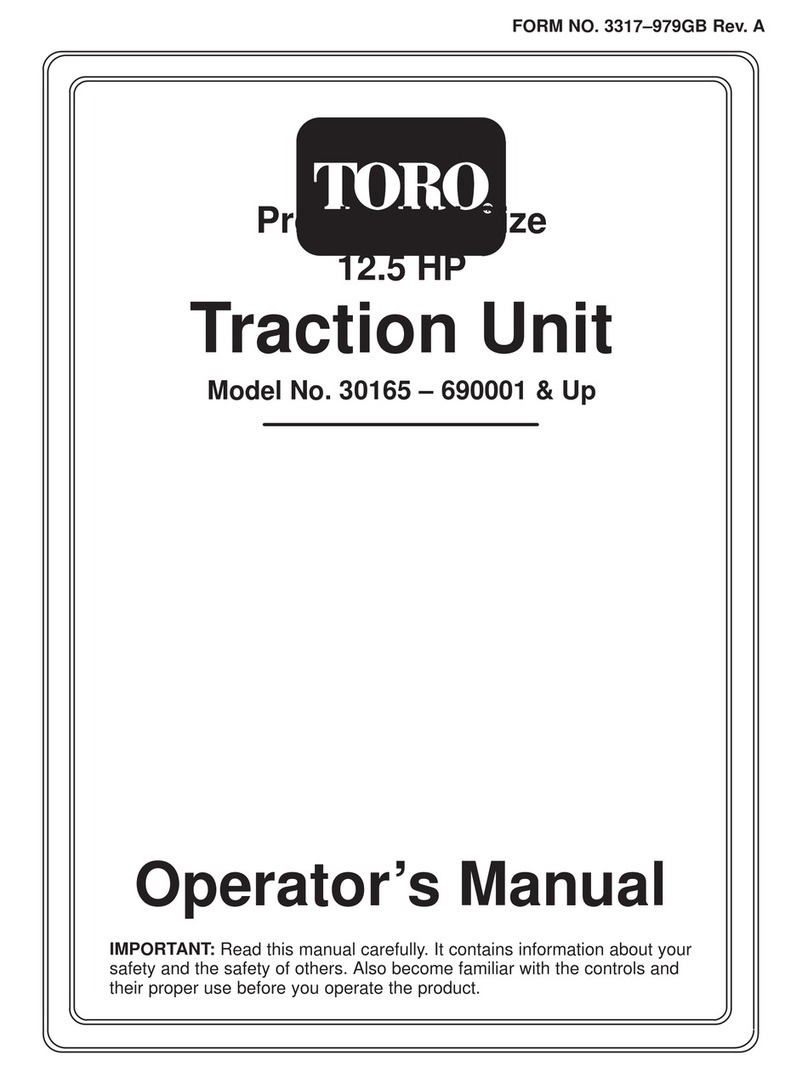 Toro ProLine 30165 User manual