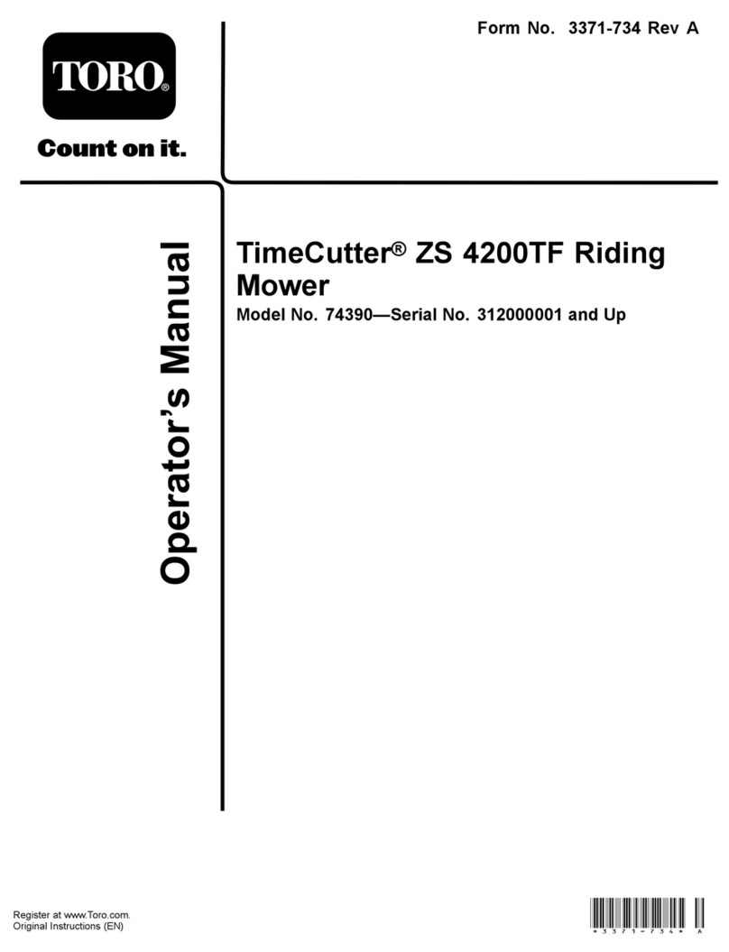 Toro 74390 User manual
