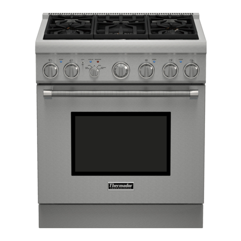 Thermador PRO HARMONY PRG305PH installation manual Thermador PRO HARMONY PRG305PH installation manual
