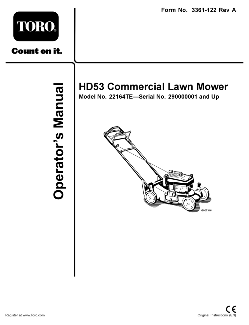 Toro 22164TE User manual