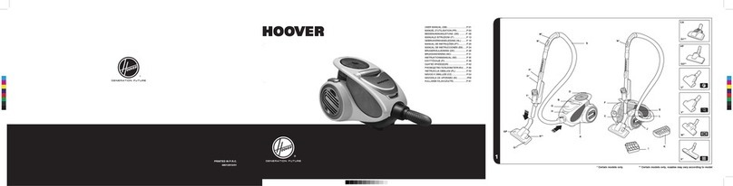 Hoover XP81OP25 user manual