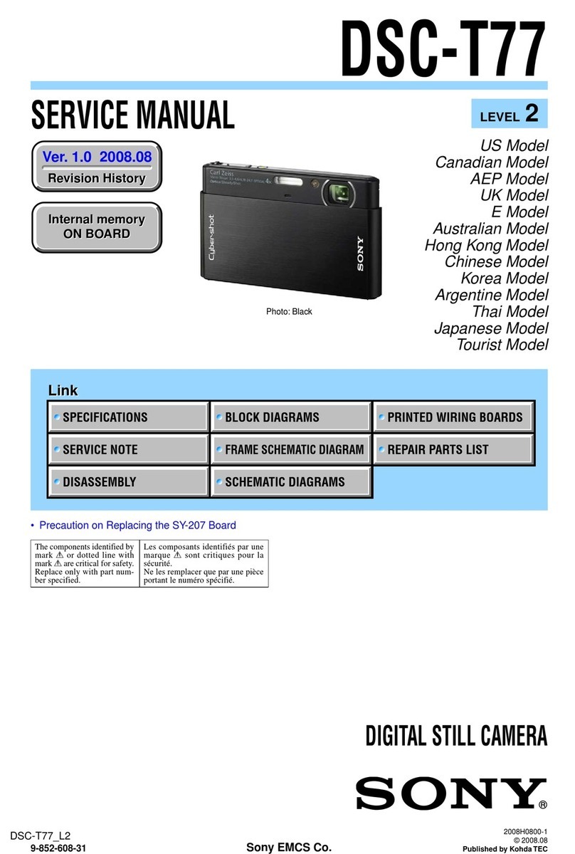 Sony DSC-T77 User manual