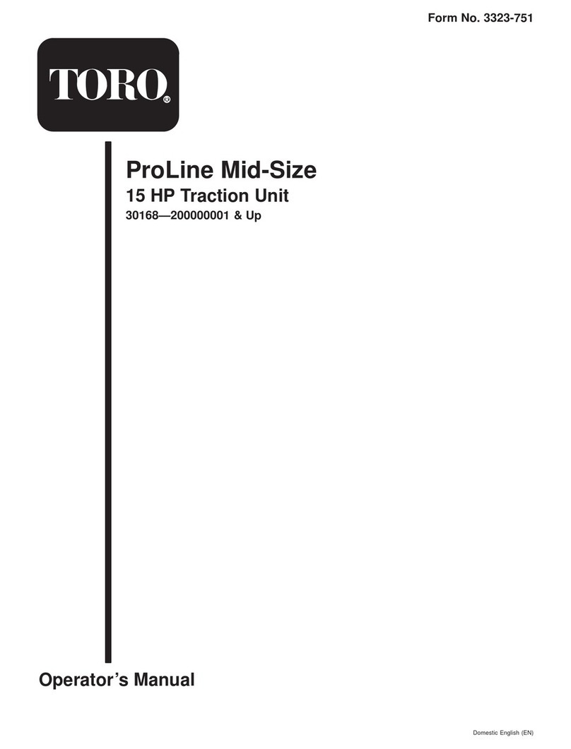 Toro ProLine 30168 User manual