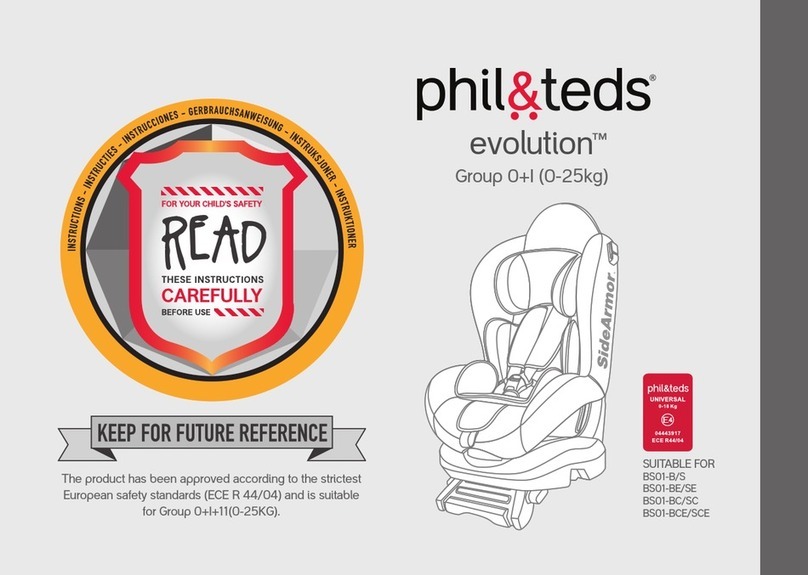 Phil & Teds Evolution BS01-B instructions