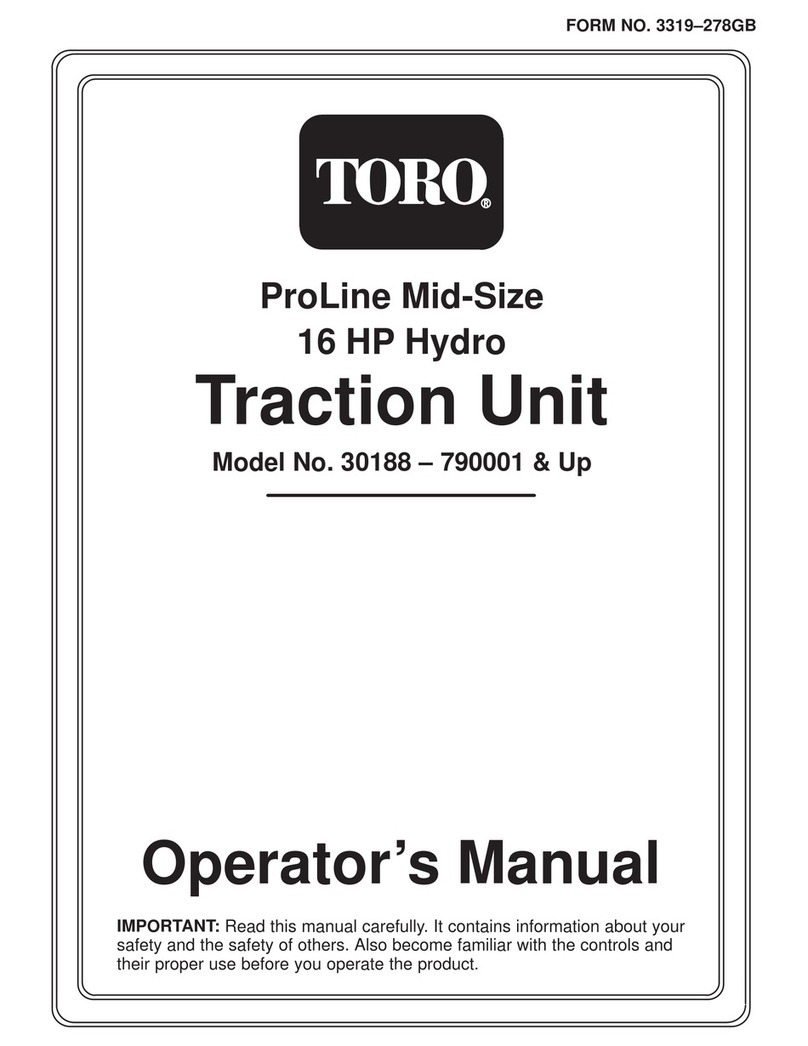 Toro ProLine 30188 Operator's manual Toro ProLine 30188 Operator's manual