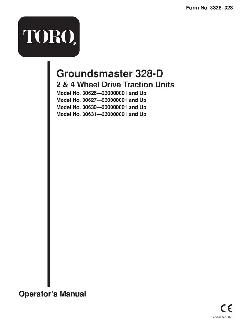 Toro 30626 Groundsmaster 328-D User manual