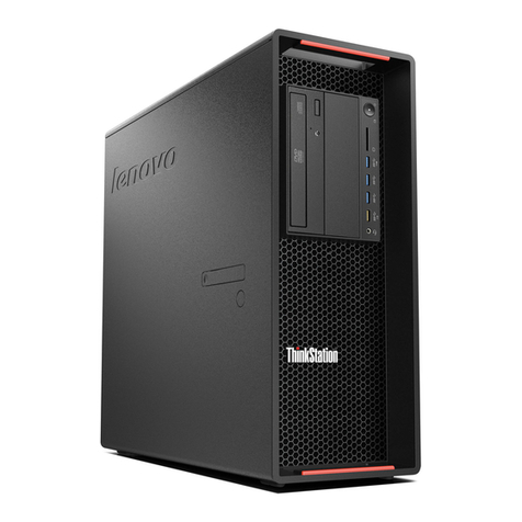 Lenovo ThinkStation P500 User manual