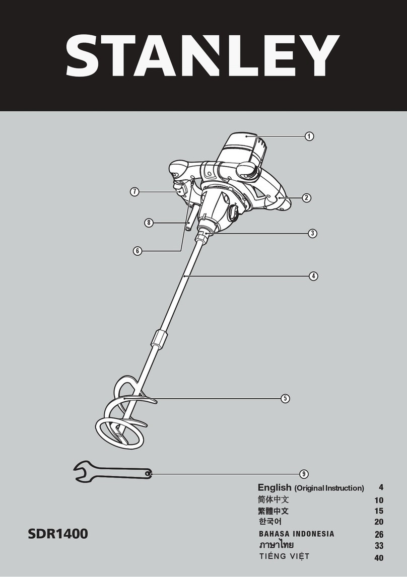 Stanley SDR1400 Original instructions