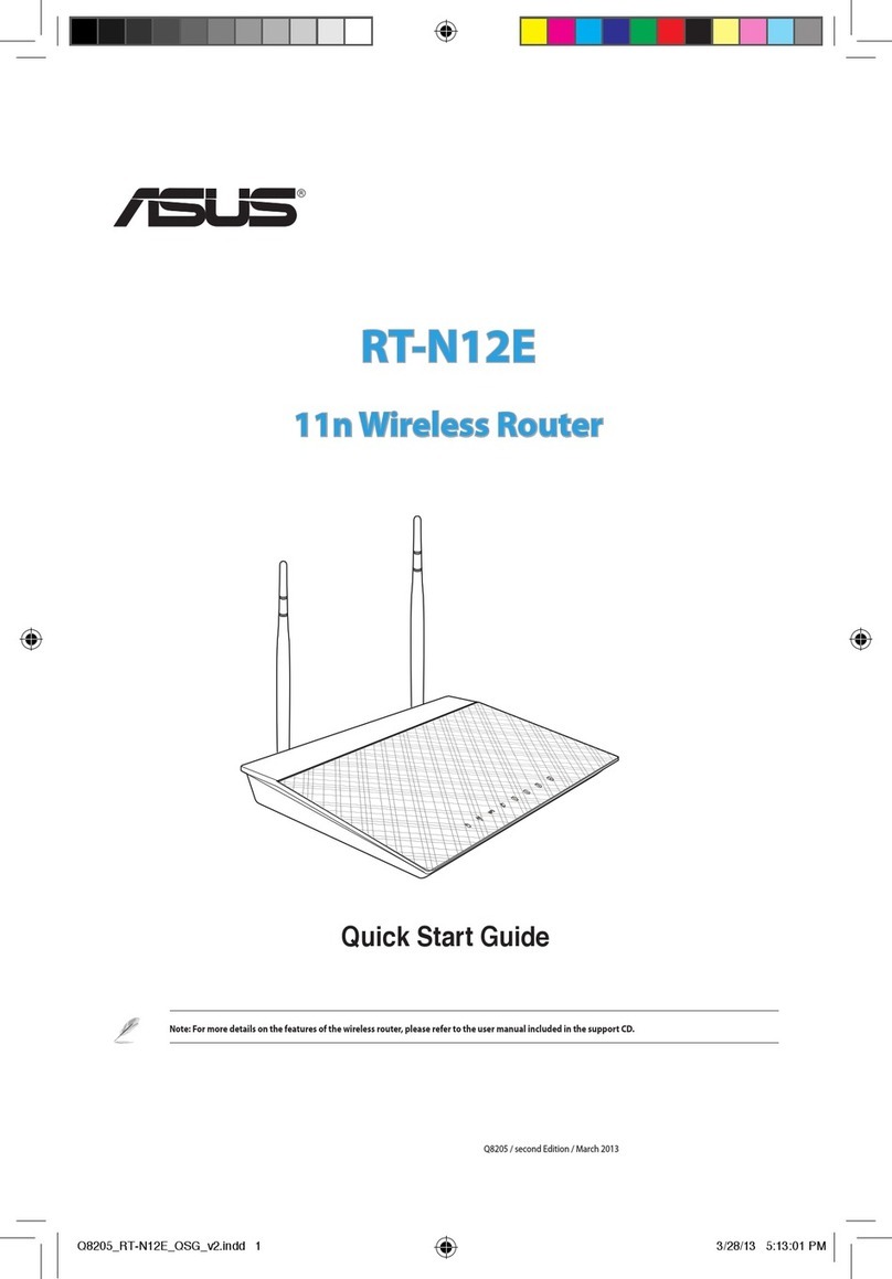 Asus RT-N12E quick start guide