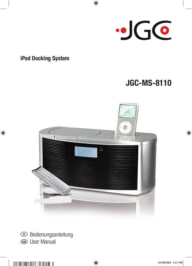 JGC JGC-MS-8110 user manual