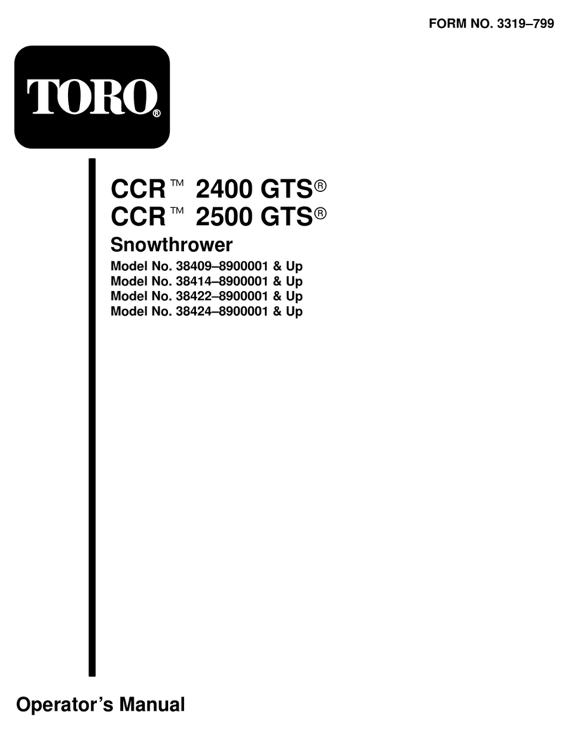 Toro 38409 User manual