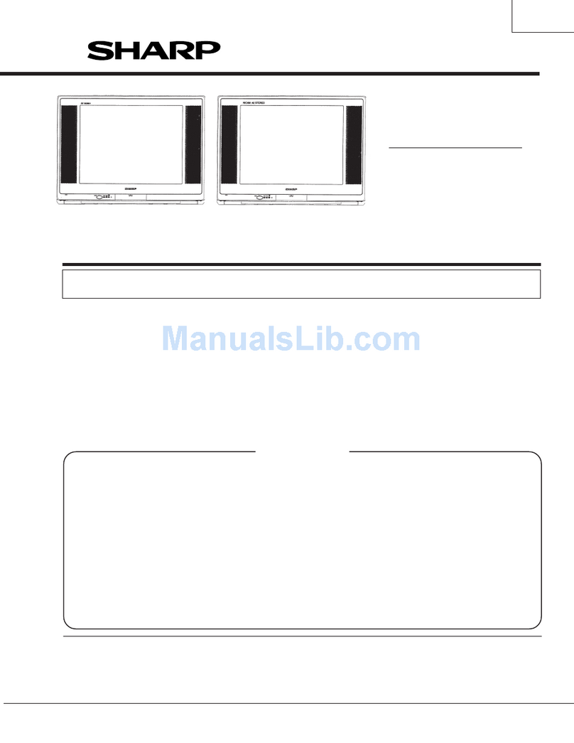 Sharp 29WF200 User manual