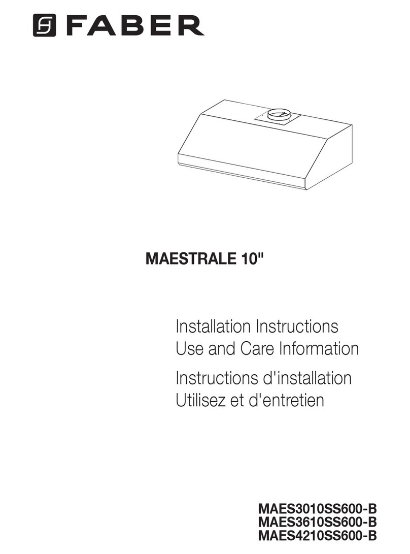 Faber MAES3010SS600-B User manual