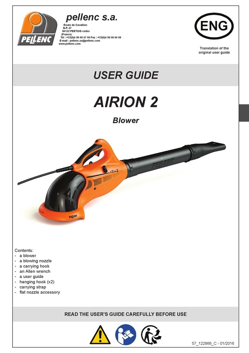 pellenc AIRION 2 user guide
